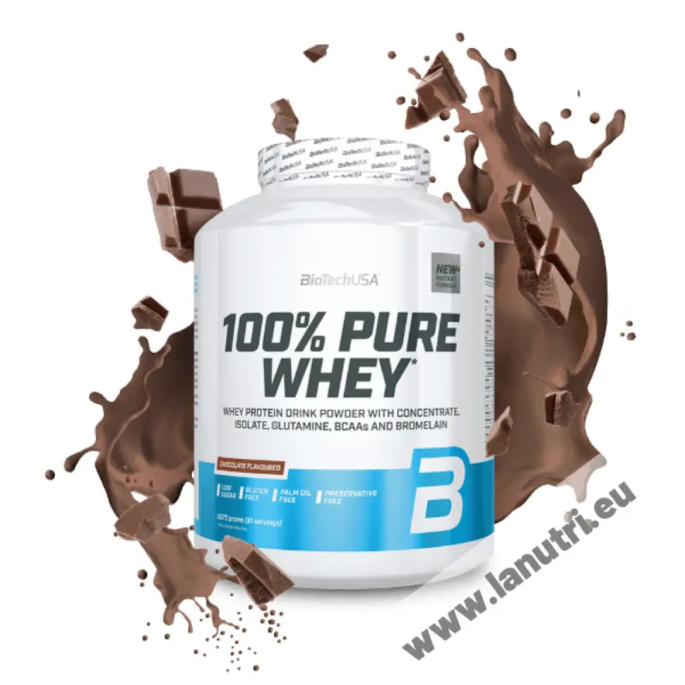BiotechUsa 100% Pure Whey - Chocolate - 2290g