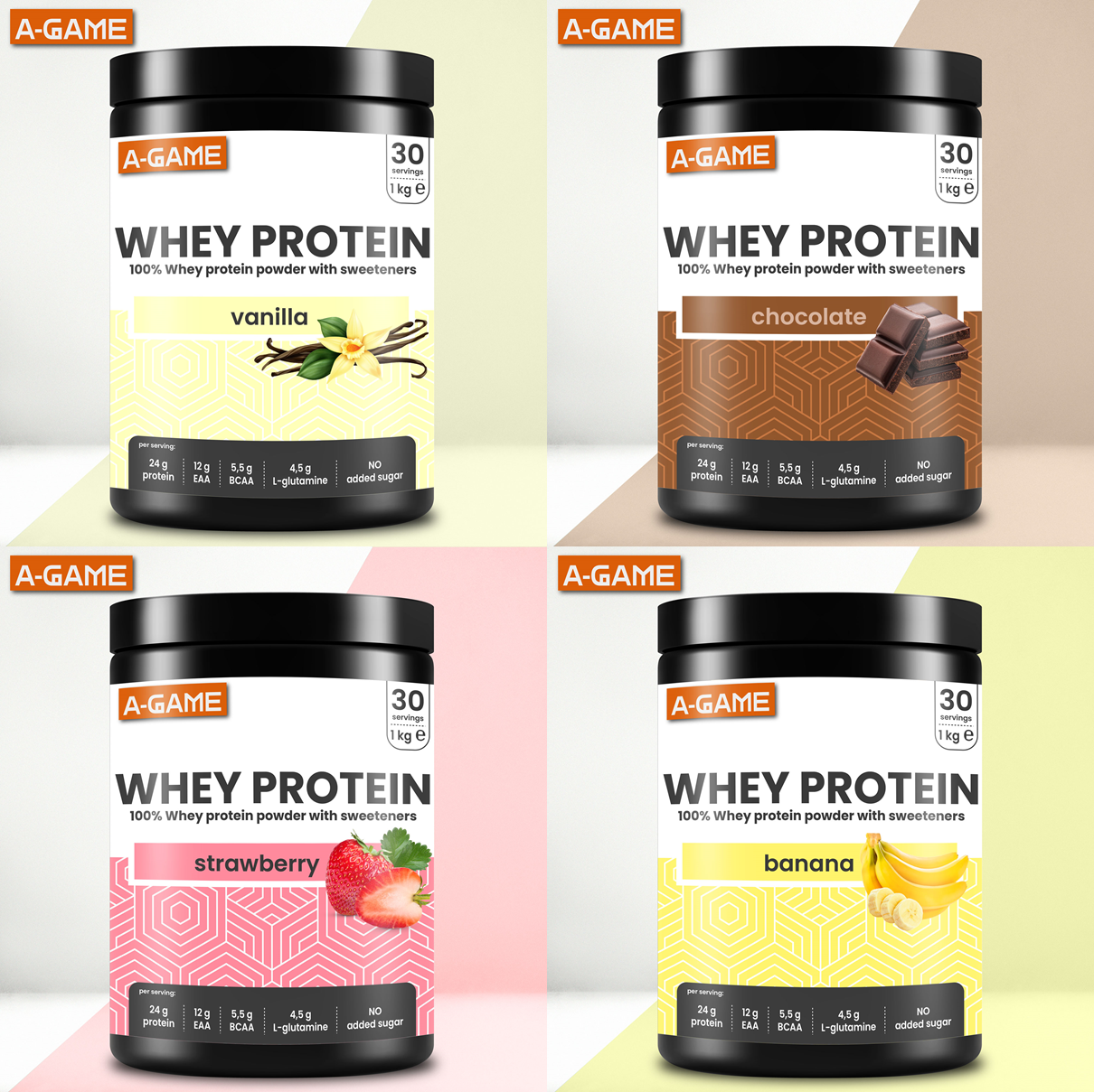 A-game Original - Whey Protein 1 kg