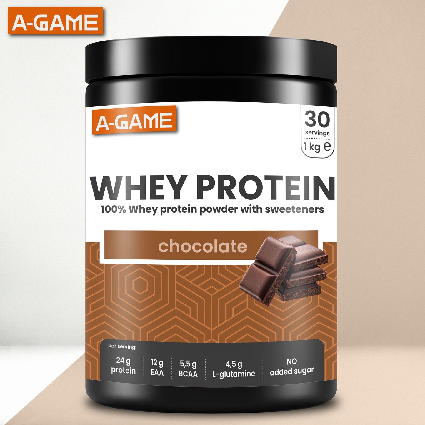 A-game Original - Whey Protein 1 kg - Chocolate