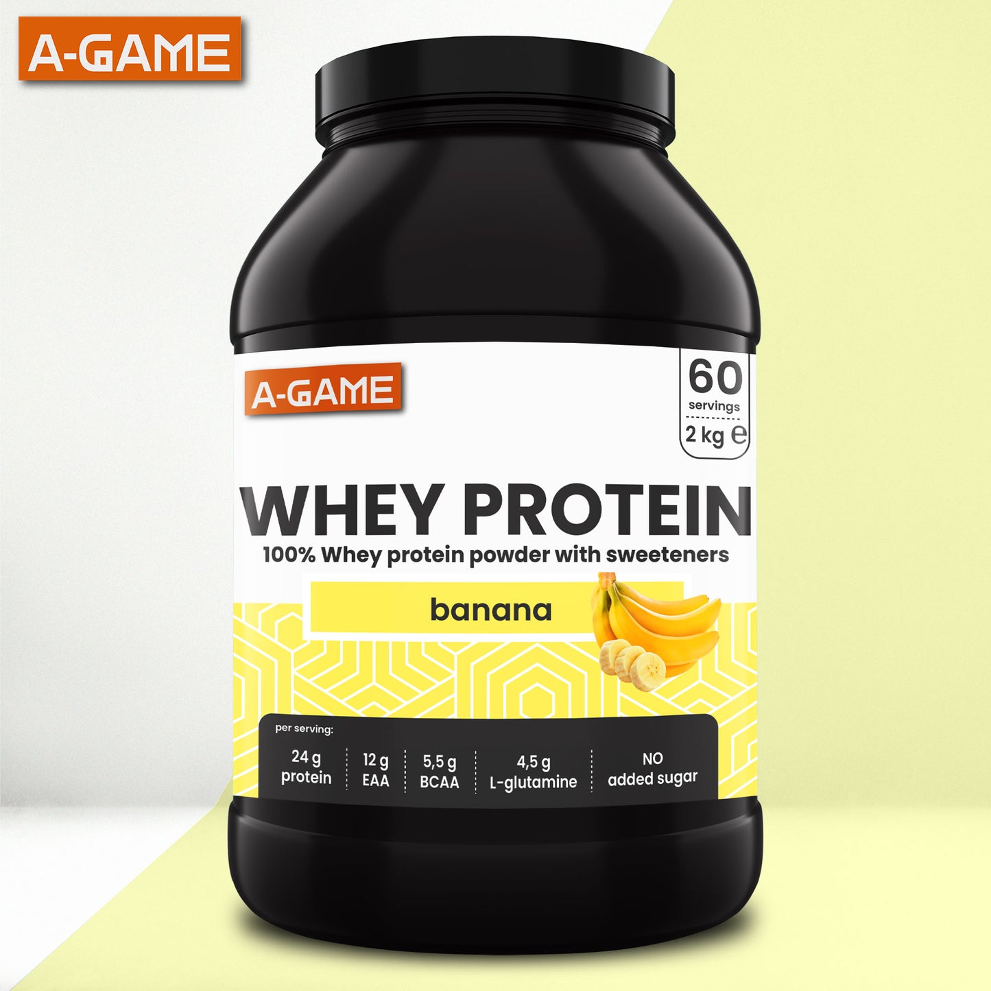 A-game Original - Whey Protein 2 kg - Banana