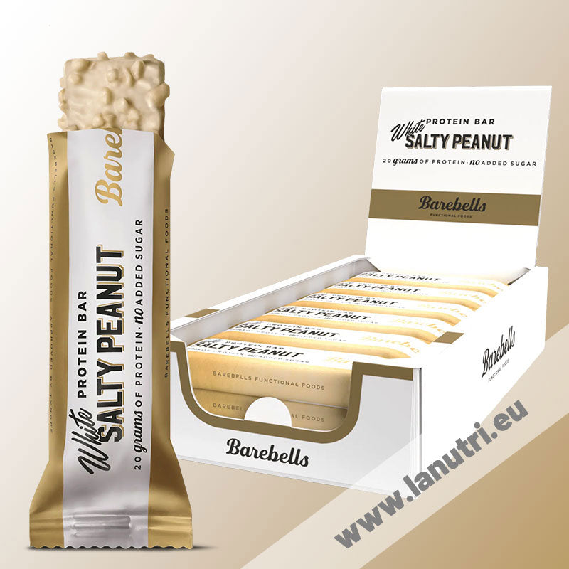 Barebells Protein Bar - White Salty peanut - LaNutri