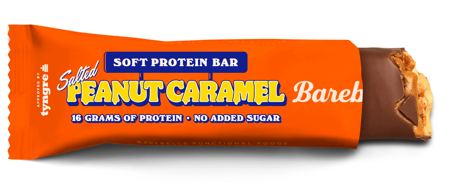 Barebells Soft Protein Bar - peanut caramel - 12x55g