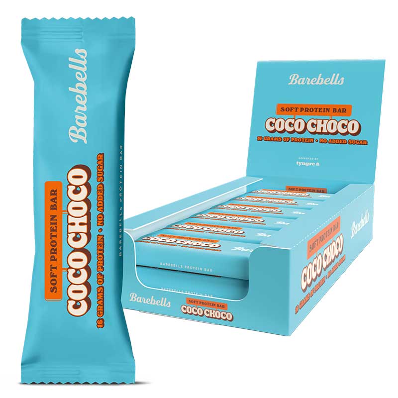 Barebells SOFT protein bar - 12 x 55 g - coco choco