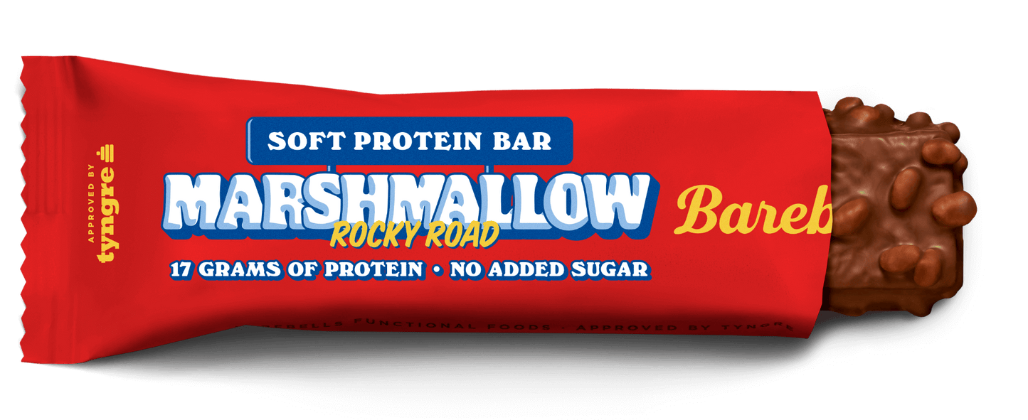 Barebells Soft Protein Bar - rocky road - 12x55g