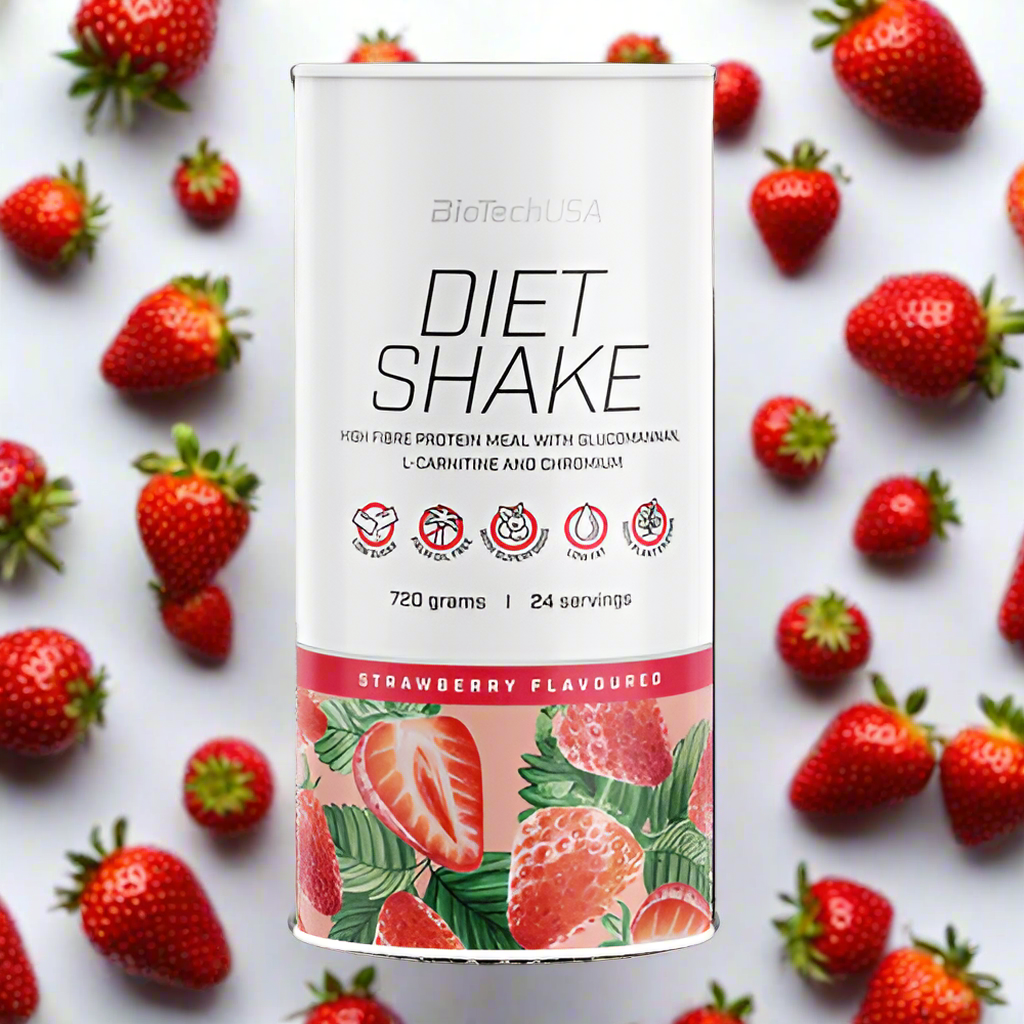 BiotechUSA Diet Shake - Strawberry - 720g