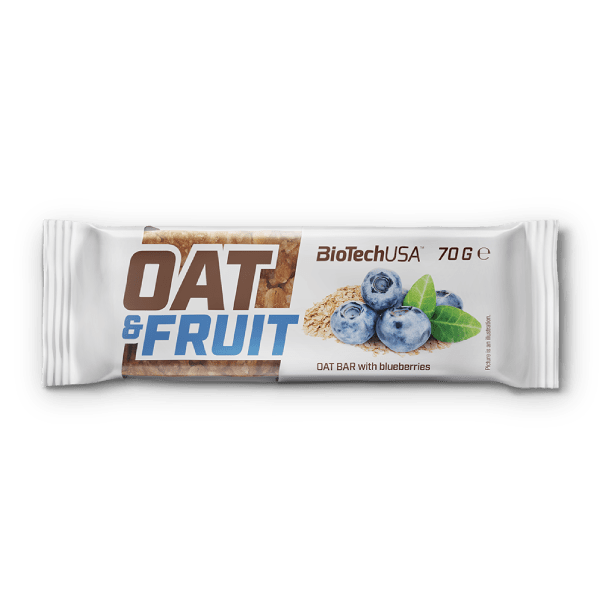 BiotechUSA Oat Bar - Blueberry- 20x70g