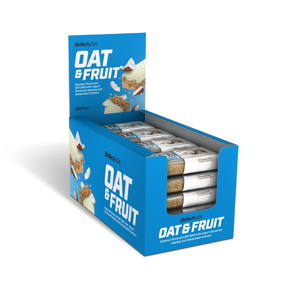 BiotechUSA Oat bar - coconut yoghurt - 20 x 70 g