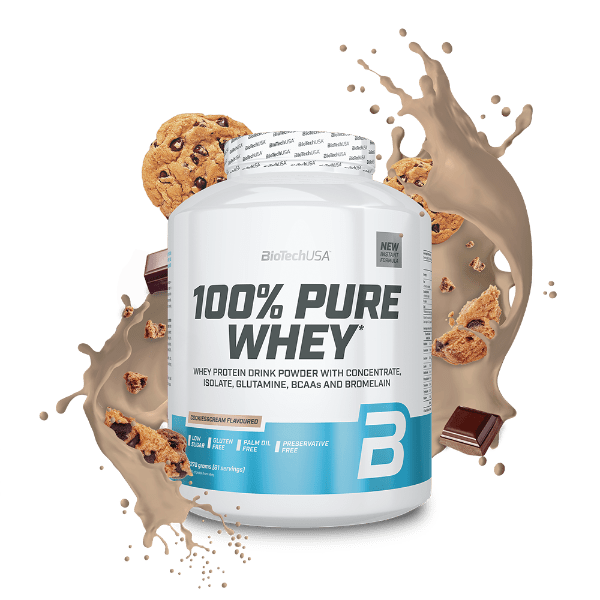 BiotechUsa 100% Pure Whey - Cookies & Cream - 2290g