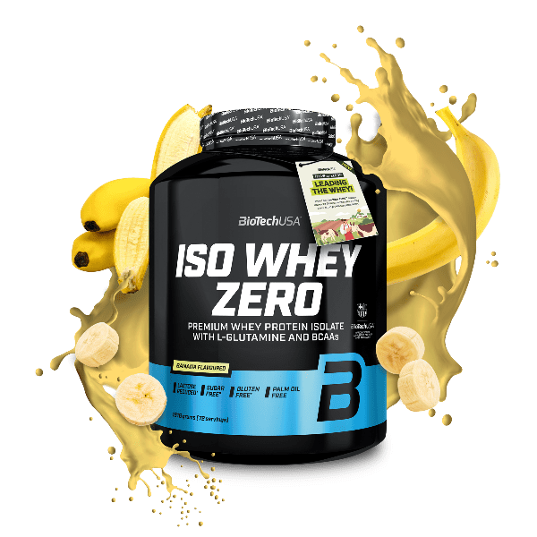 BiotechUsa Iso Whey Zero - Banana- 1816g