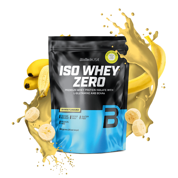 BiotechUsa Iso Whey Zero - Banana- 500g