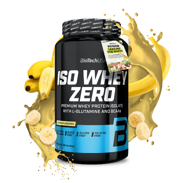 BiotechUsa Iso Whey Zero - Banana- 908g