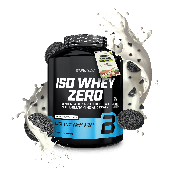 BiotechUsa Iso Whey Zero - Black Biscuit - 1816g