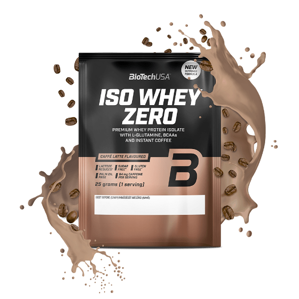 BiotechUsa Iso Whey Zero - Caffé Latté - 500g