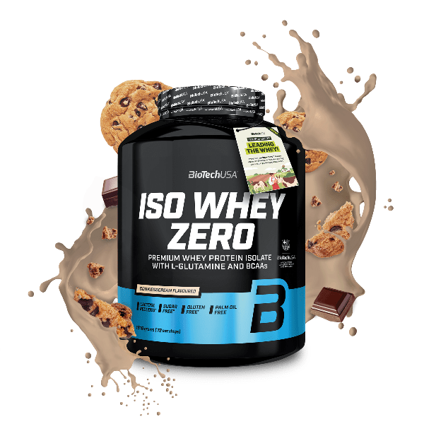BiotechUsa Iso Whey Zero - Cookies & Cream- 1816g