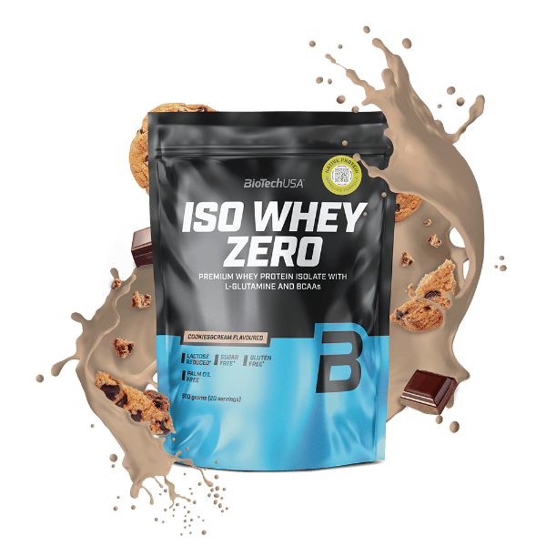BiotechUsa Iso Whey Zero - Cookies & Cream- 500g