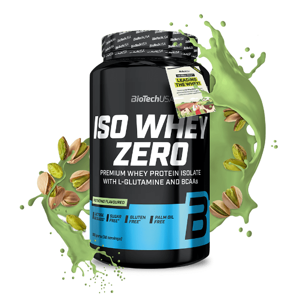 BiotechUsa Iso Whey Zero - Pistachio- 908g