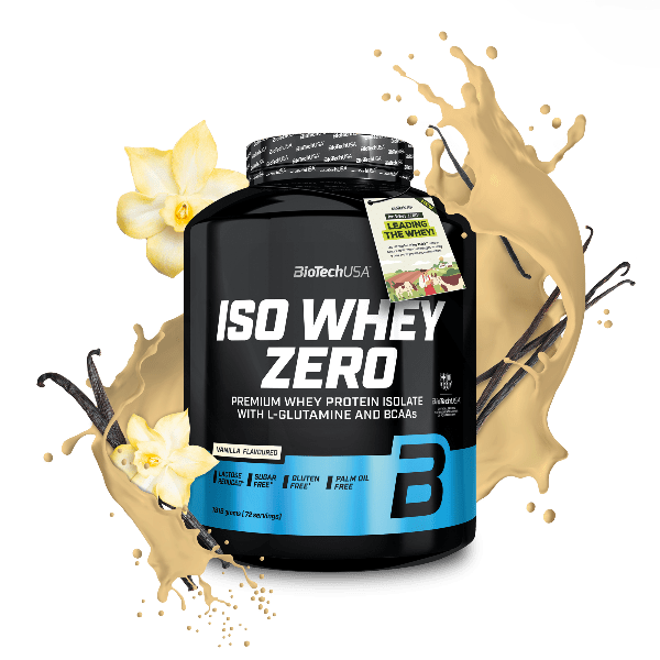 BiotechUsa Iso Whey Zero - Vanilla- 1816g