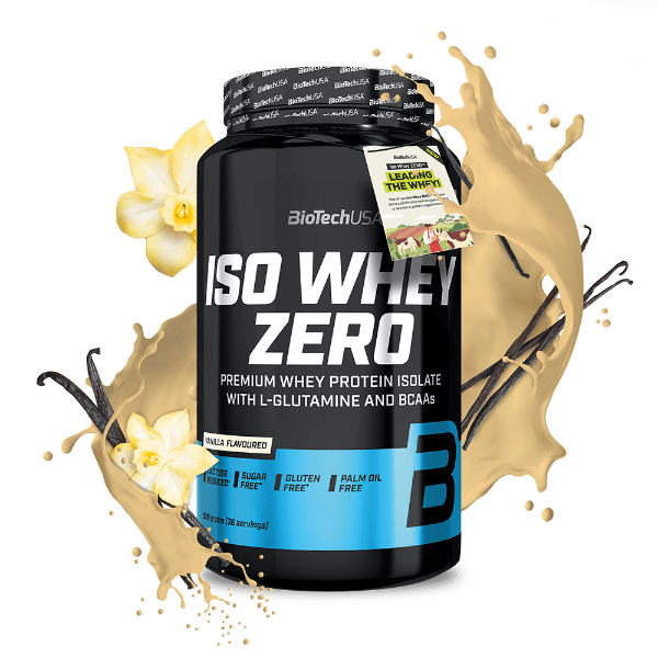 BiotechUsa Iso Whey Zero - Vanilla- 908g