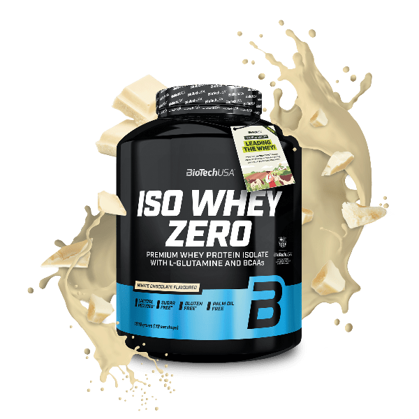 BiotechUsa Iso Whey Zero - White Chocolate- 1816g