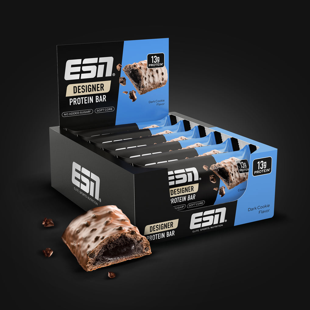 ESN Designer Protein Bar - Dark Cookie- 12x45g