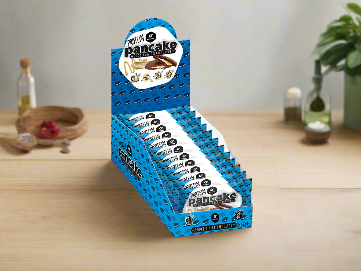 Go Fitness Protein Pancake - Cookies & Cream - 12x55g