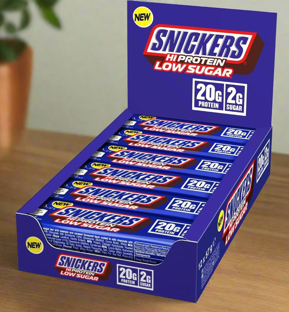Mars Snickers Hi Protein Bar Low Sugar - Original - 12x57g