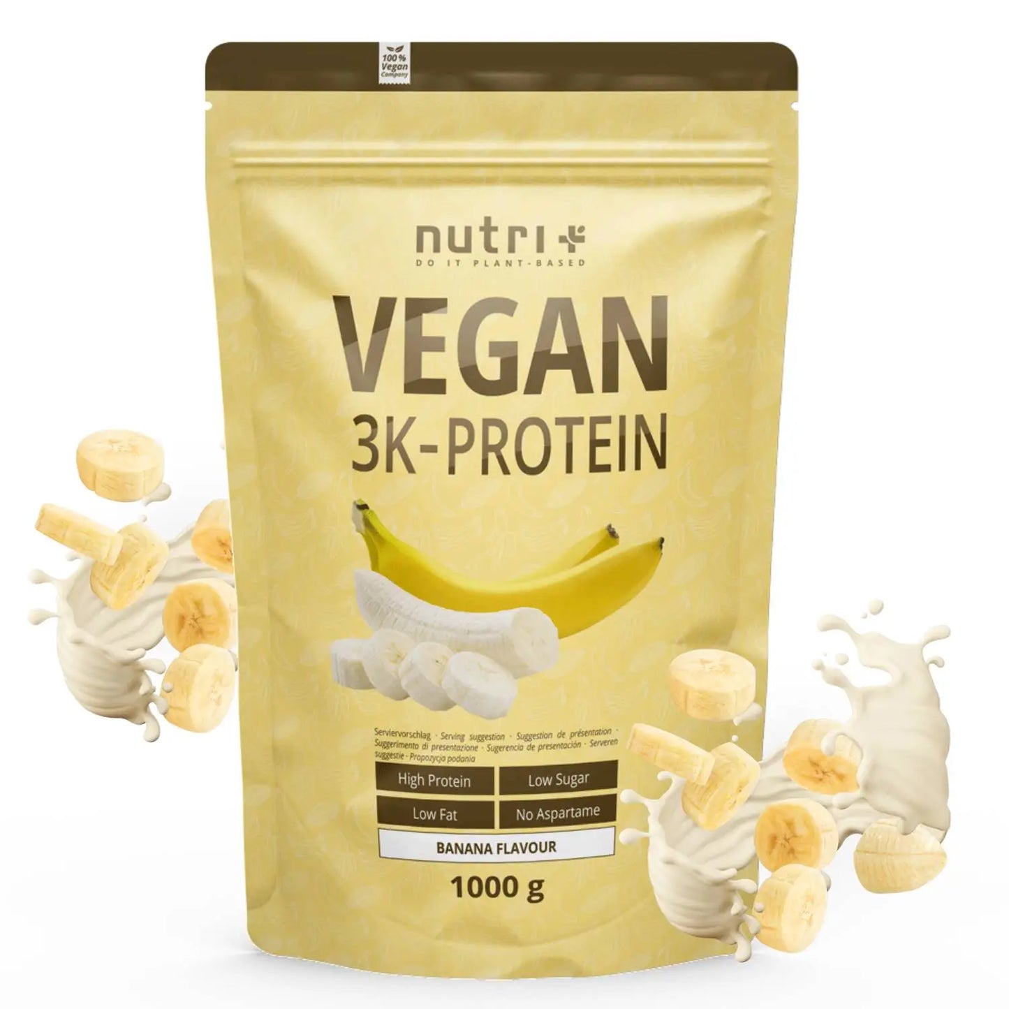 Nutri+ 3K Protein - Banana - 1000g