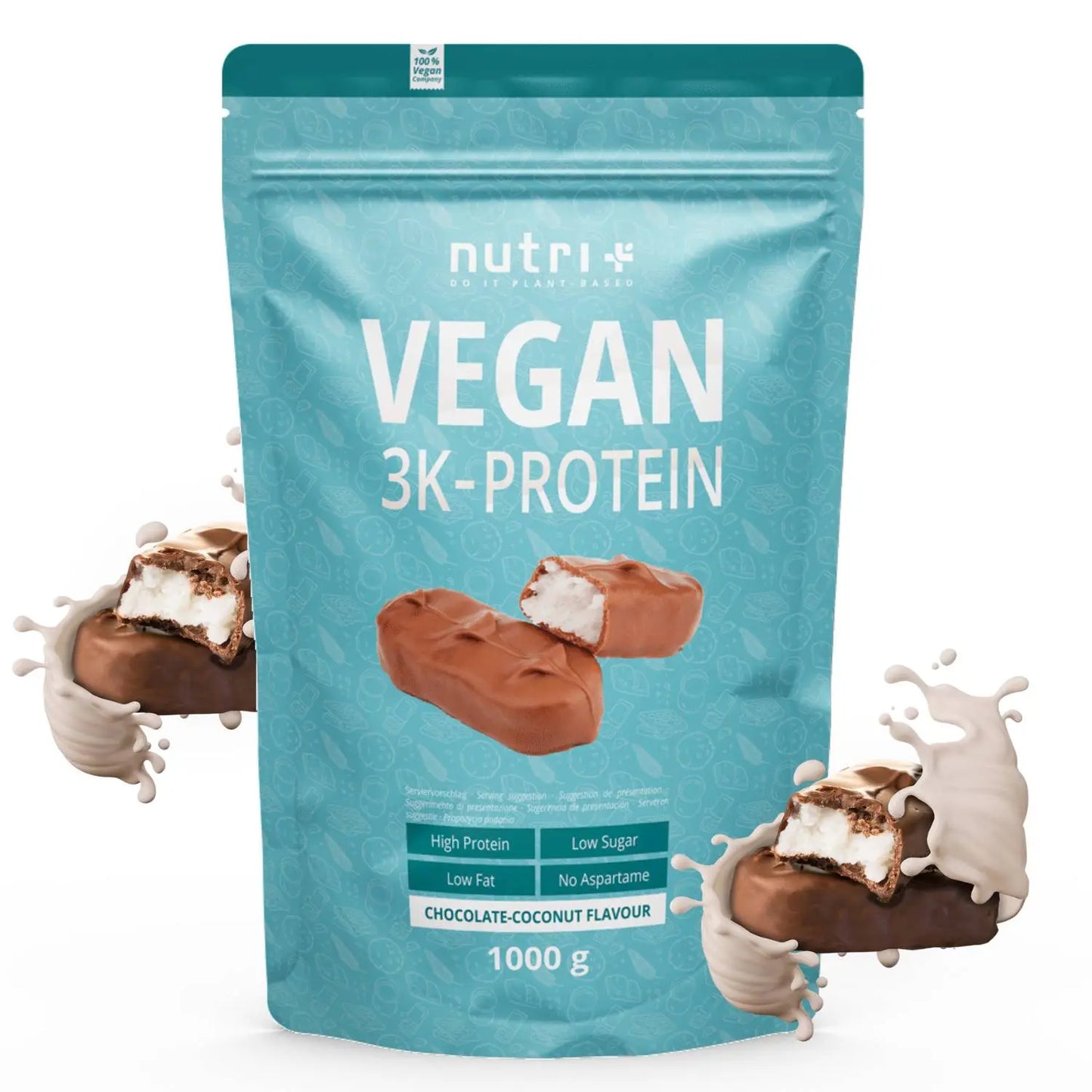 Nutri+ 3K Protein - Chocolate-Coconut - 1000g