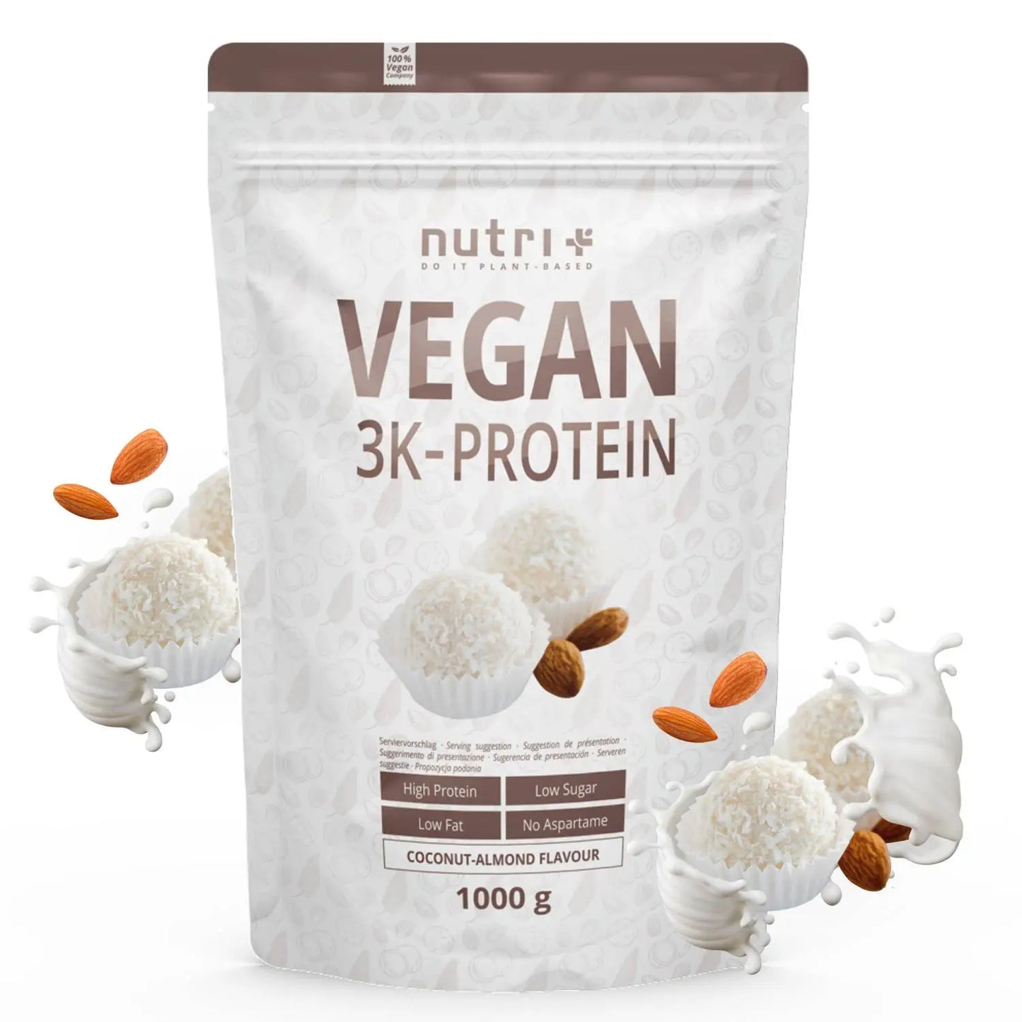 Nutri+ 3K Protein - Coconut-Almond - 1000g
