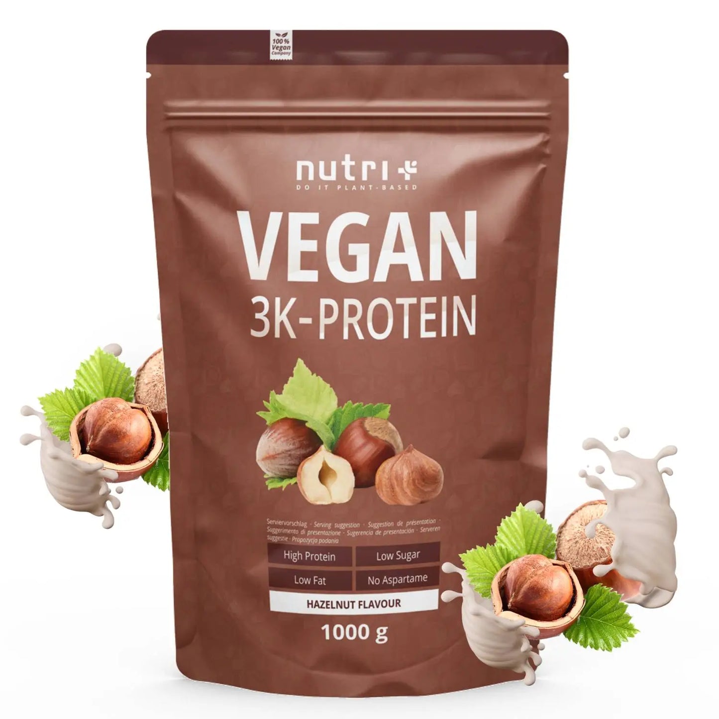 Nutri+ 3K Protein - Hazelnut - 1000g