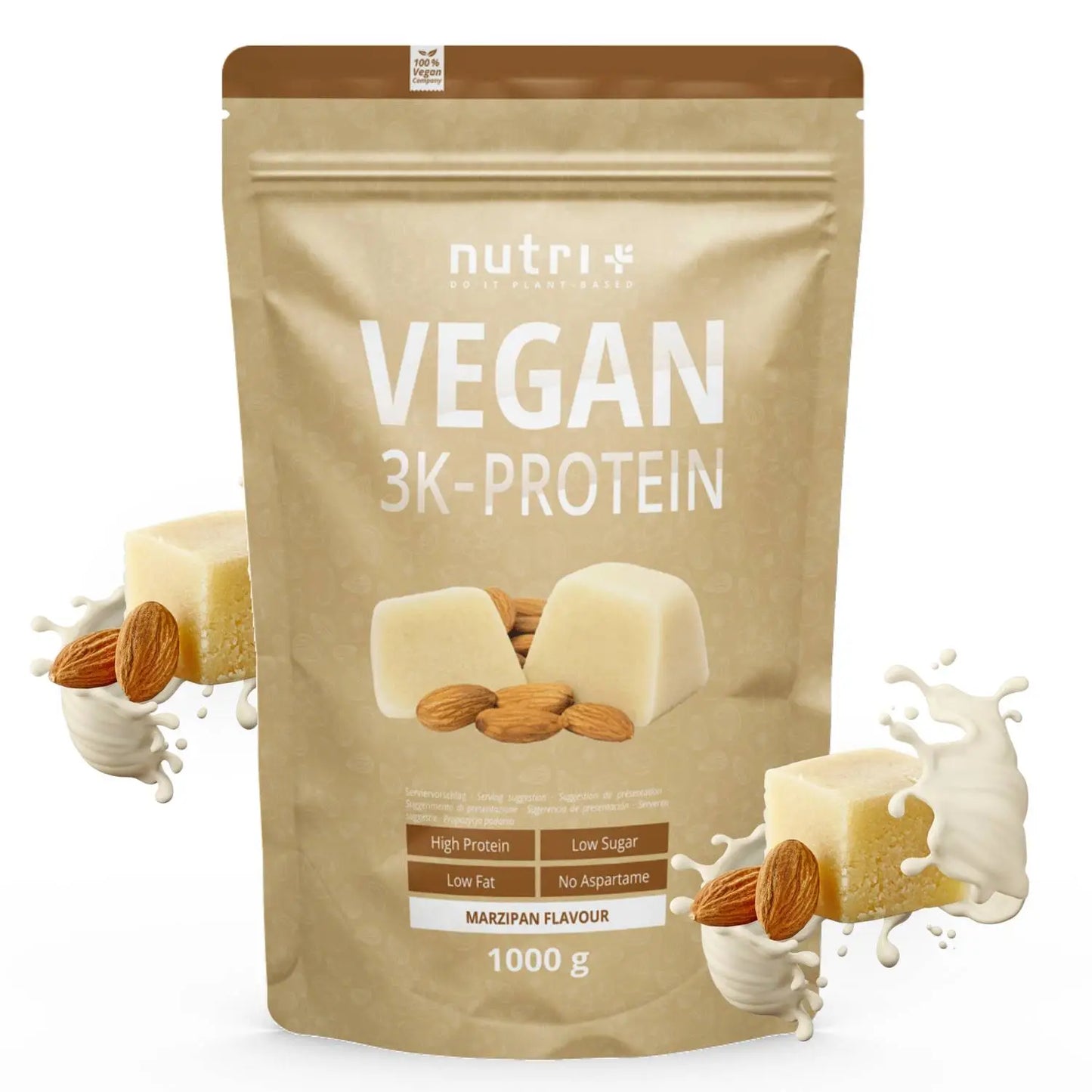 Nutri+ 3K Protein - Marzipan - 1000g