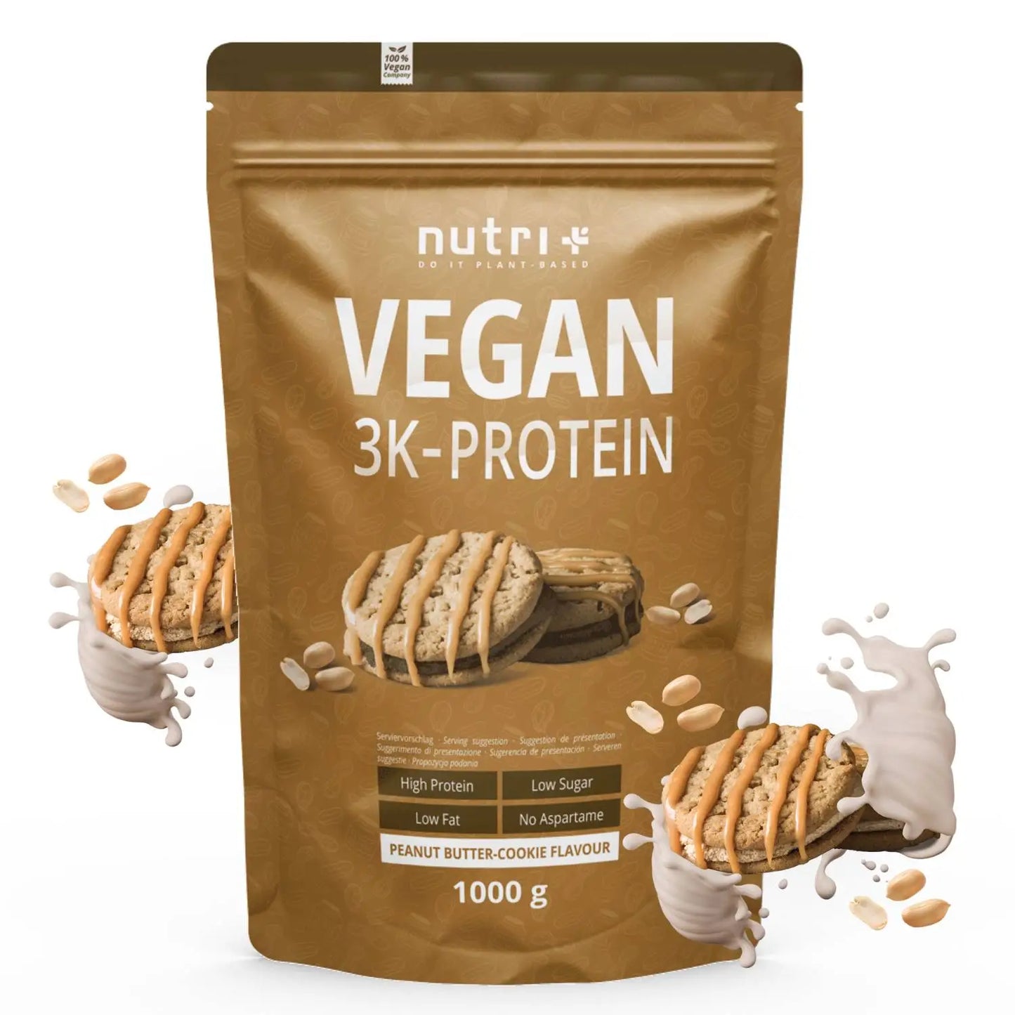 Nutri+ 3K Protein - Peanut Butter Cookie - 1000g