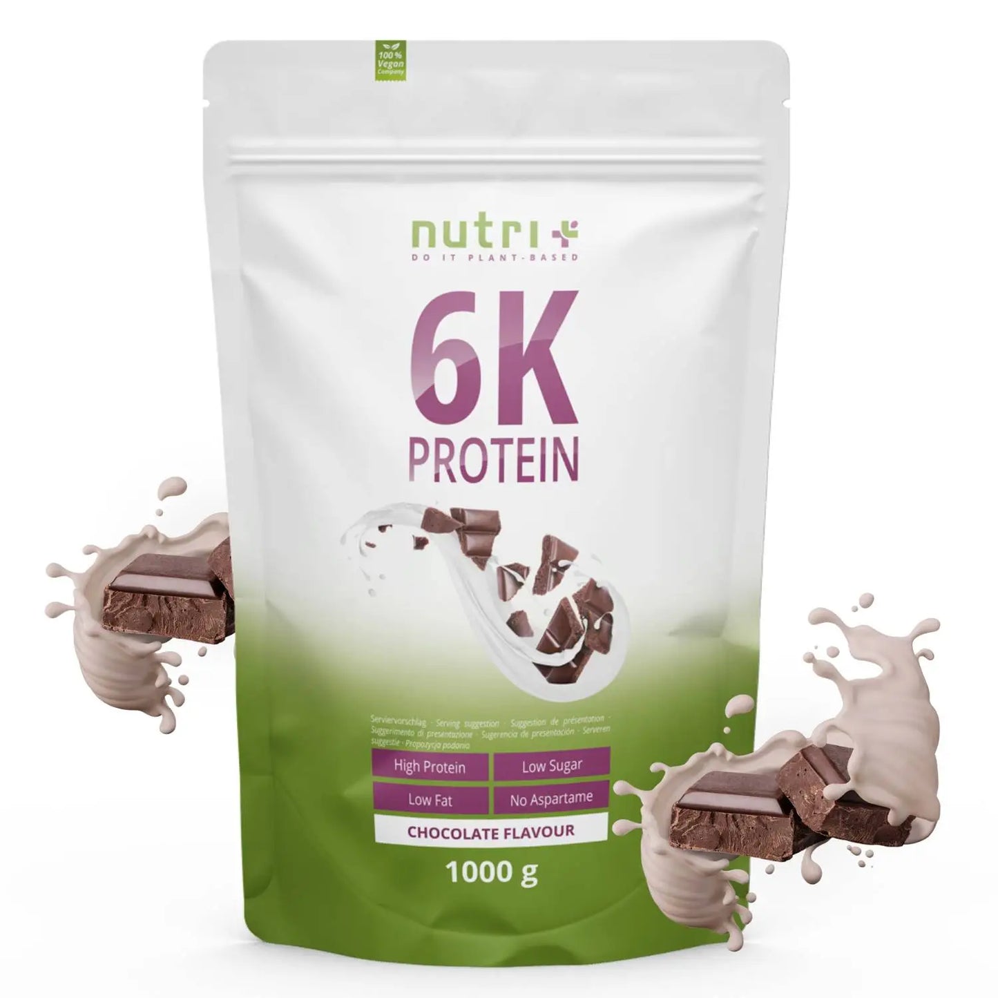 Nutri + 6K Protein - Chocolate - 1000g
