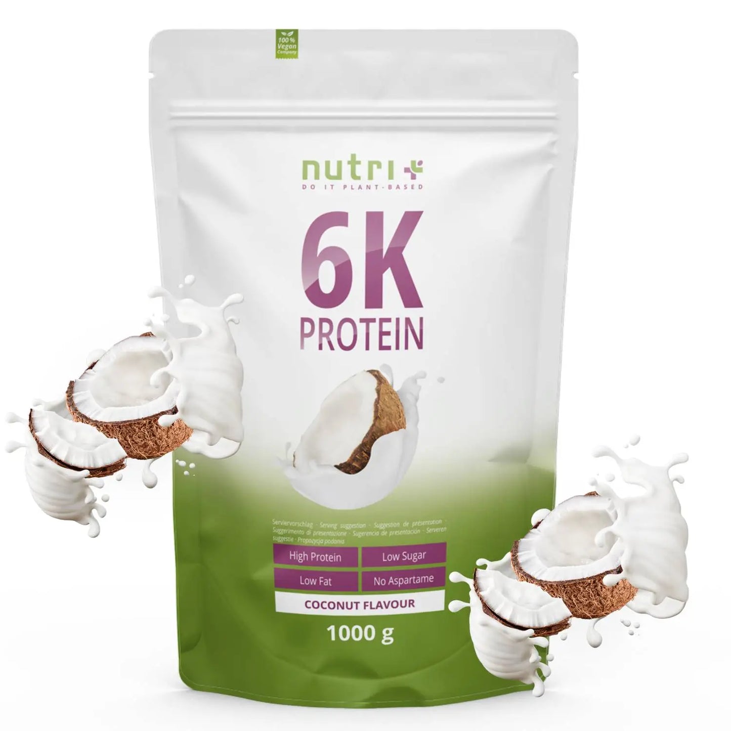 Nutri+ 6K Protein - Coconut - 1000g