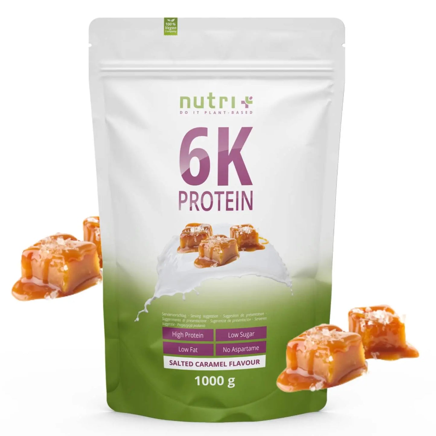 Nutri+ 6K Protein - Salted Caramel - 1000g