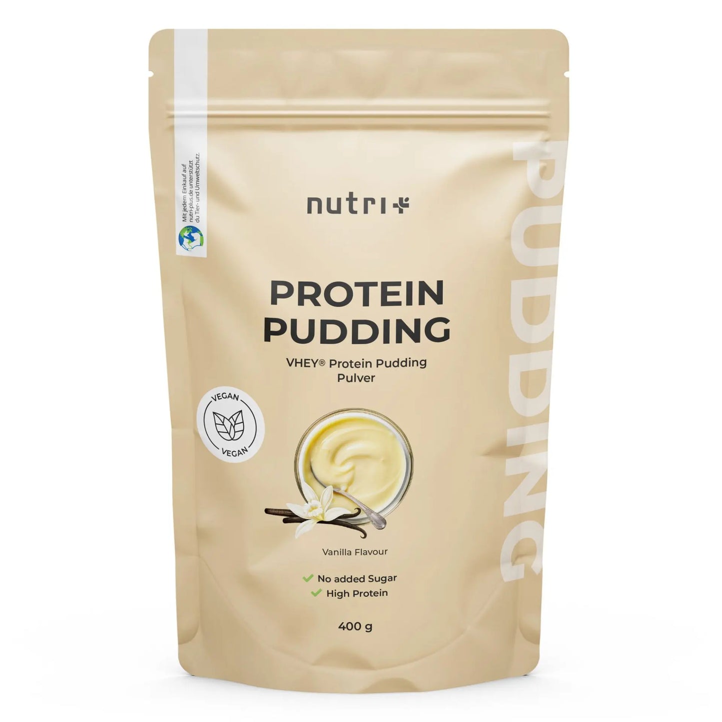 Nutri+ VHEY Protein Pudding - Vanilla - 400g
