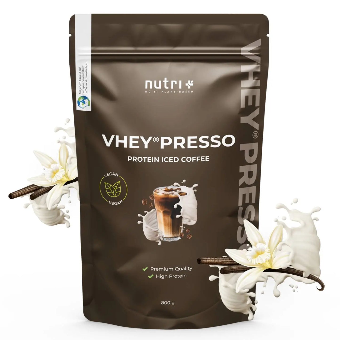 Nutri+ VHEYpresso protein coffee - Vanilla - 800g