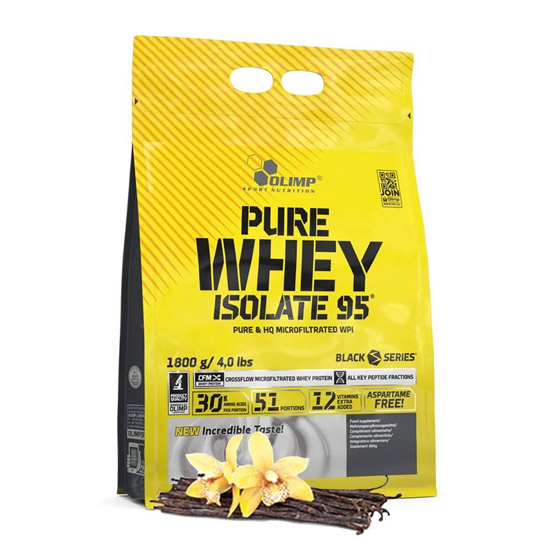 Olimp Pure Whey Isolate 95 - Vanilla - 1800g
