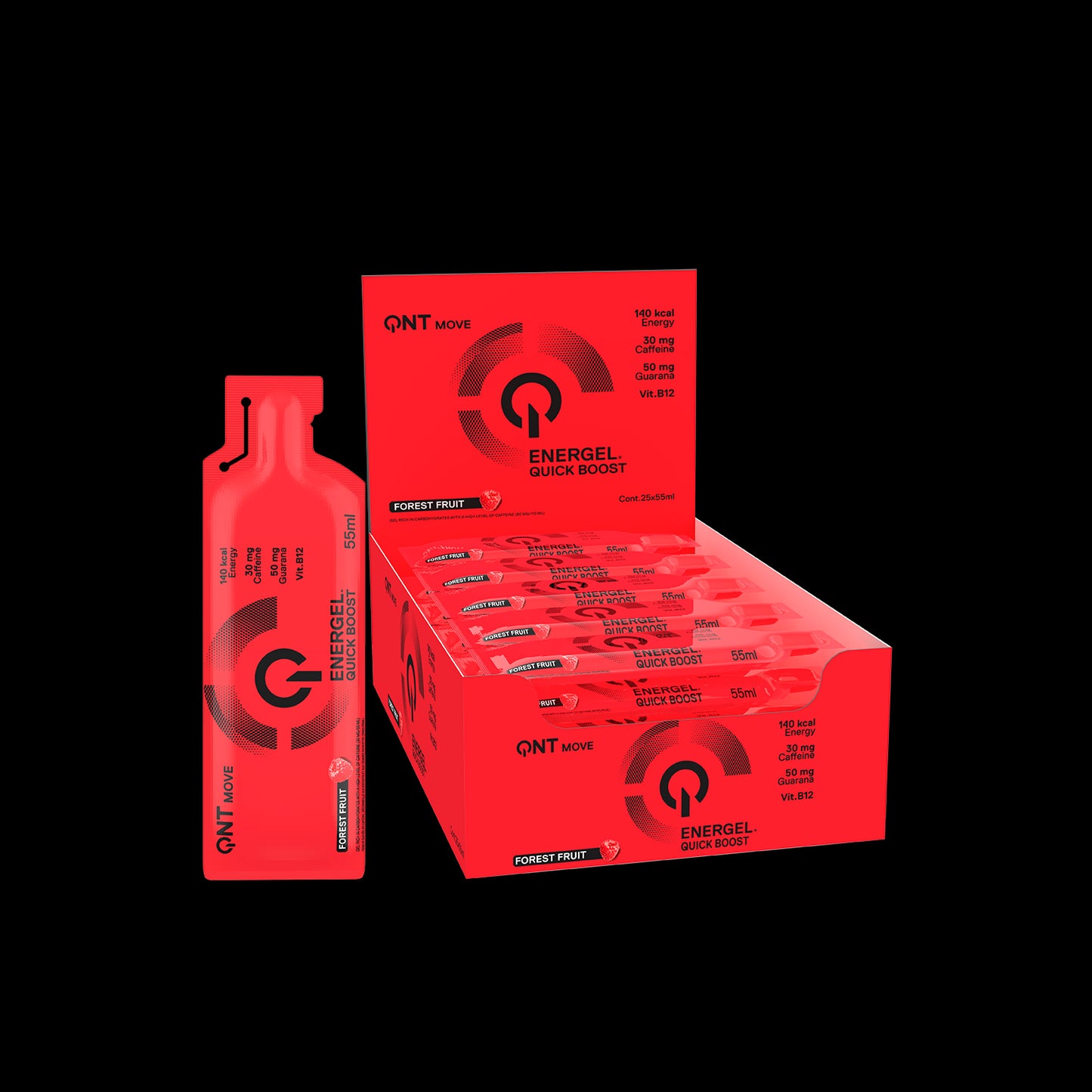 QNT Energel - Forest Fruit - 25x55 ml