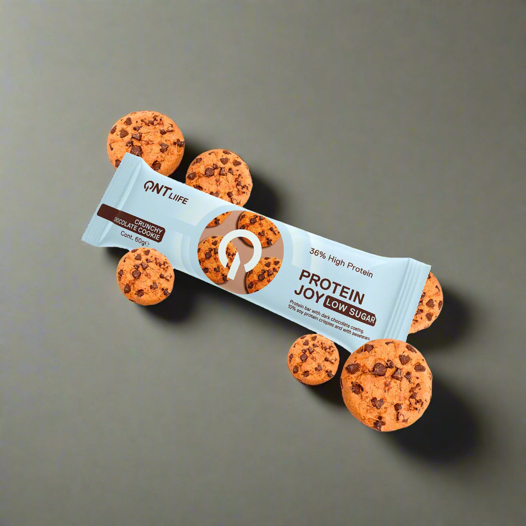 QNT Protein Joy Bar - Crunchy Chocolate Cookie- 12x60g