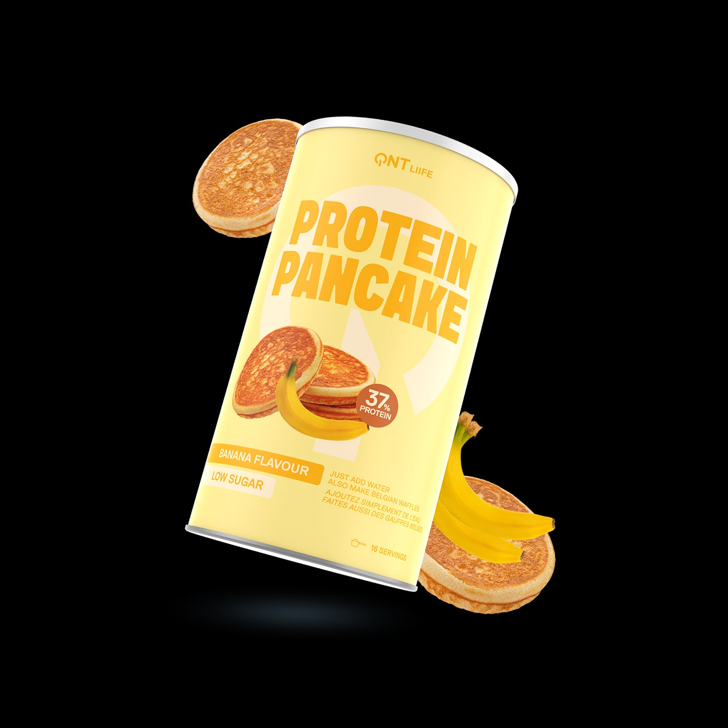 QNT Protein Pancake (Low sugar) - Banana - 500g