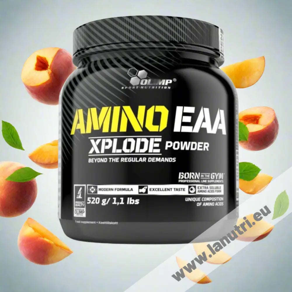 Olimp Nutrition Amino EAA Xplode Powder - Ice Tea Peach - 520g
