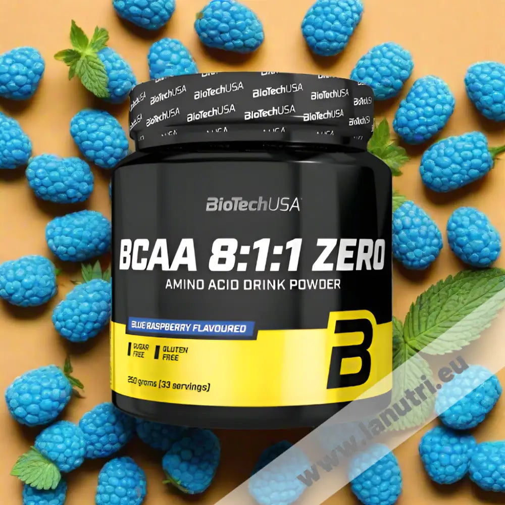 BiotechUSA BCAA 8:1:1 Zero - Blue Raspberry - 250g