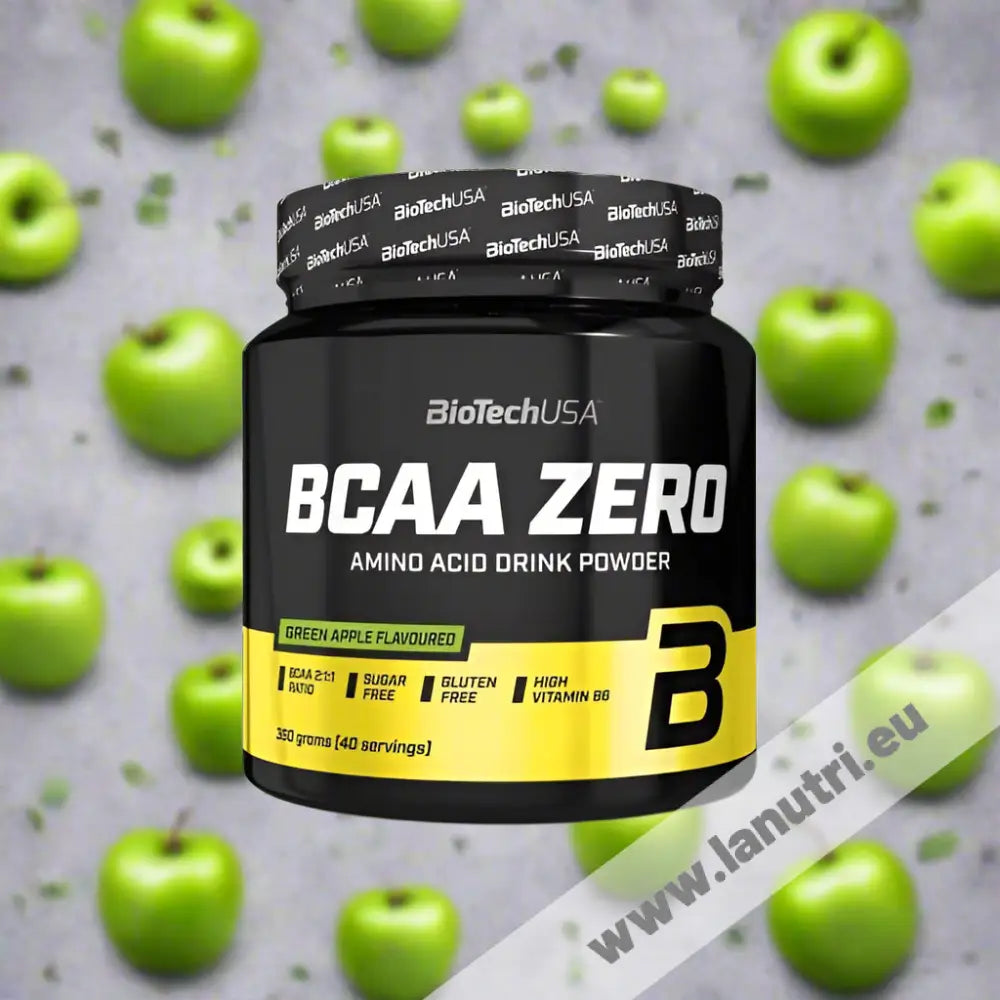 BiotechUSA BCAA ZERO - Green Apple - 360g