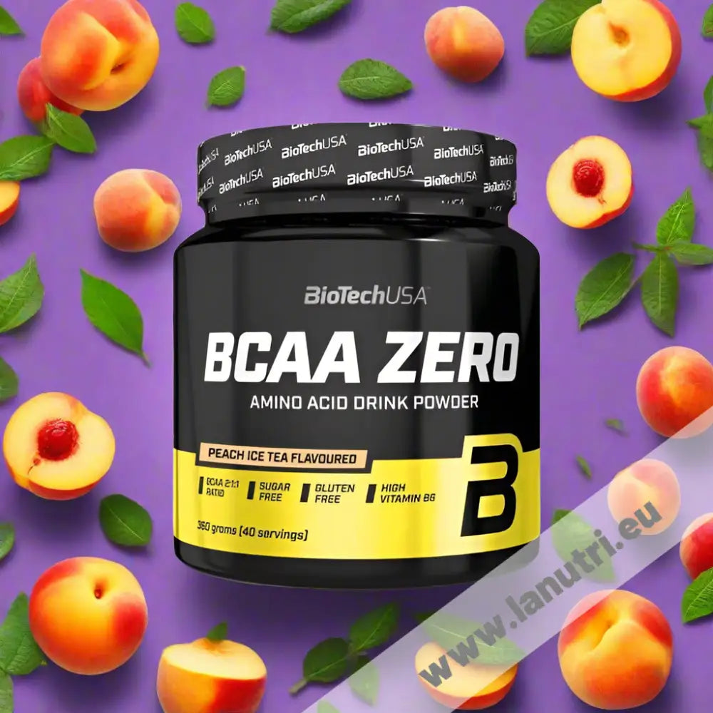 BiotechUSA BCAA ZERO - Peach Ice Tea - 360g
