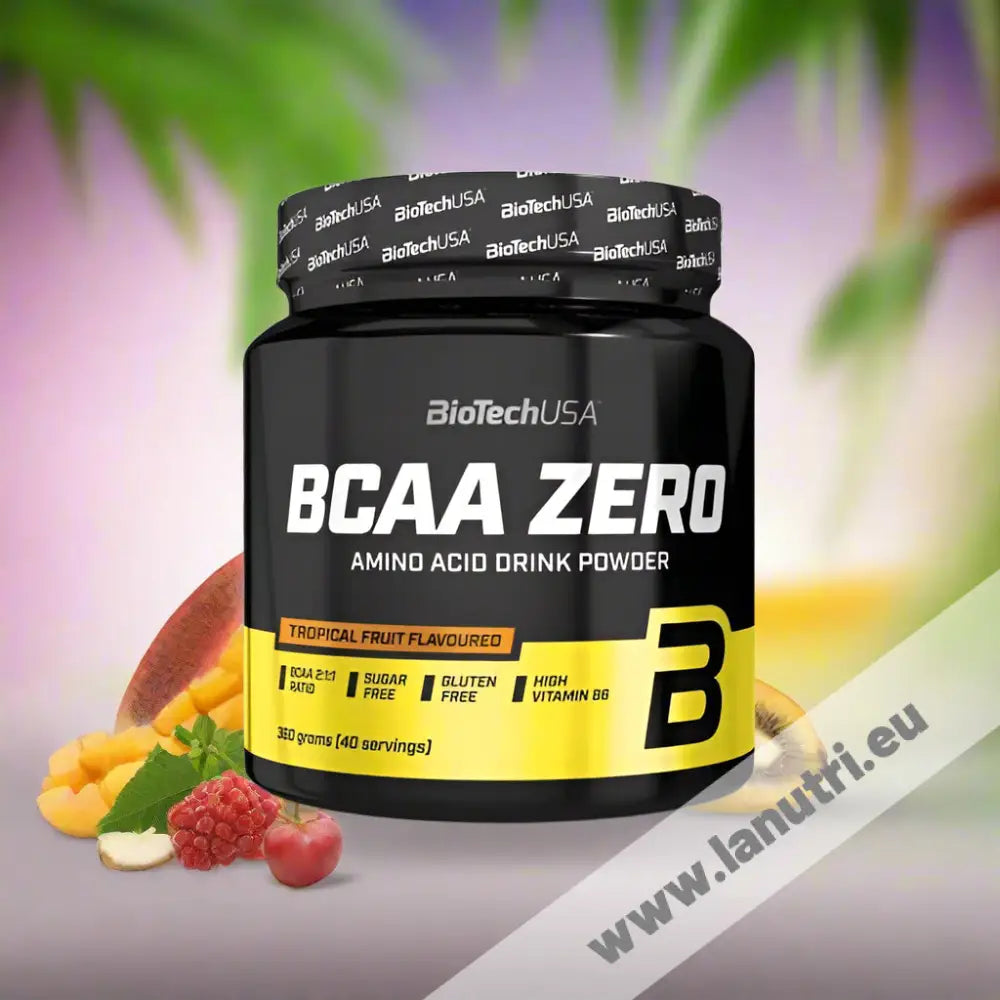 BiotechUSA BCAA ZERO - Tropical Fruit - 360g