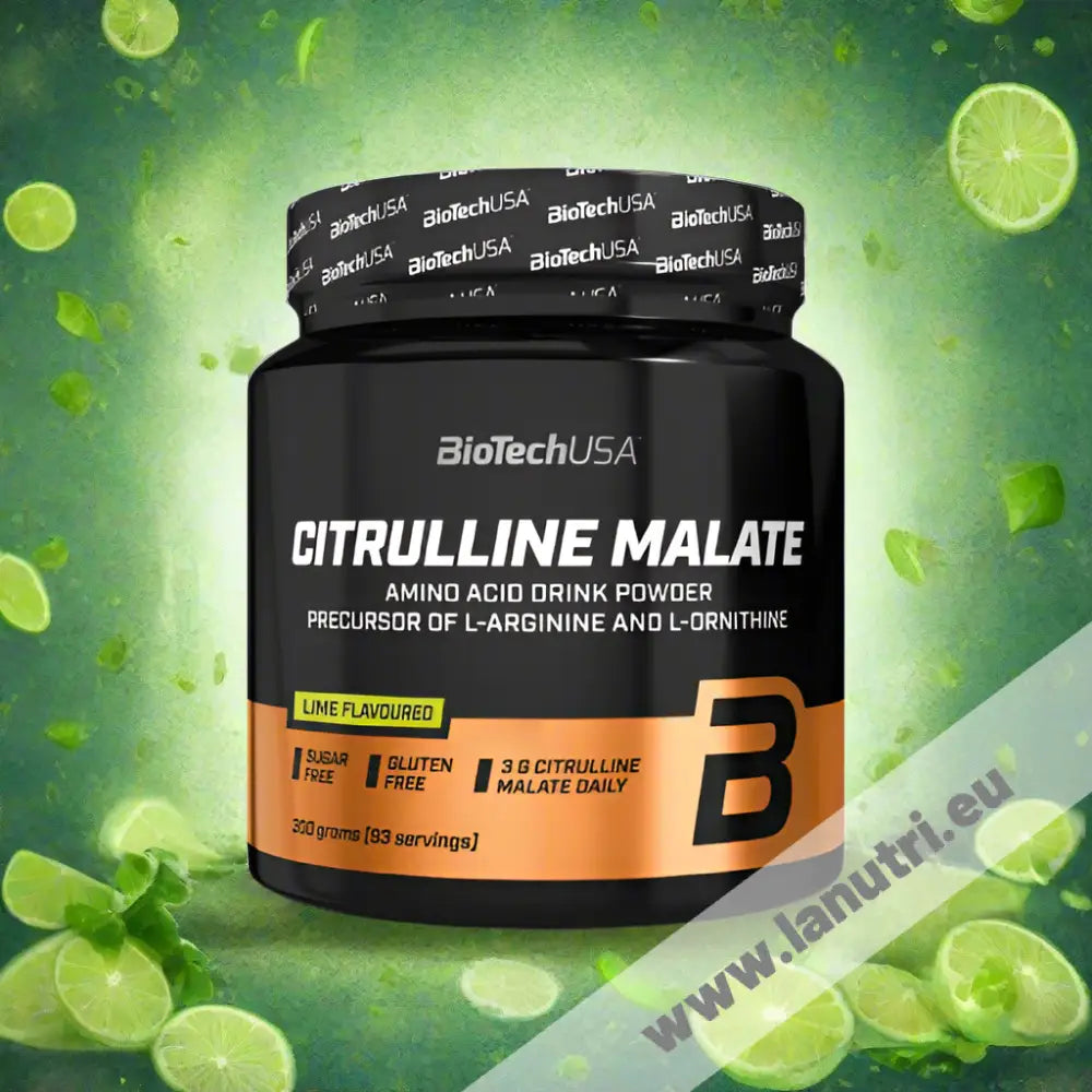 BiotechUSA Citrulline Malate - Green Apple - 300g