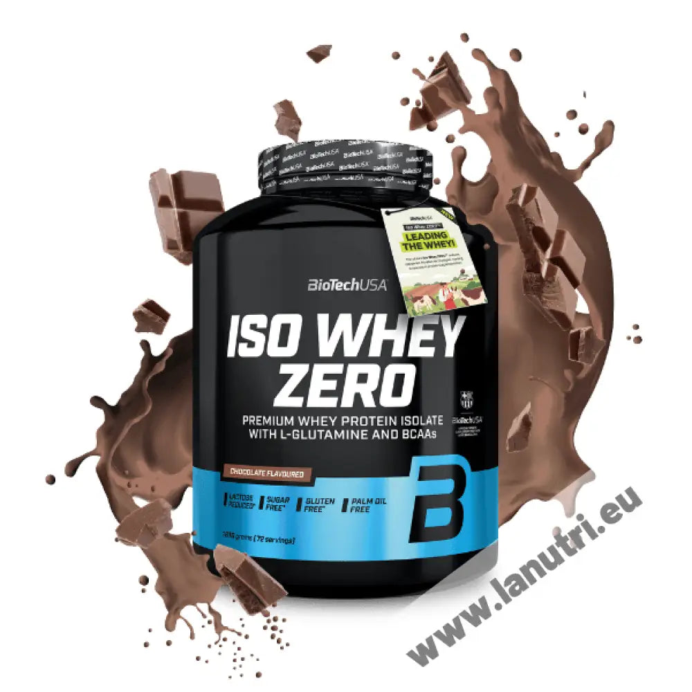 BiotechUsa Iso Whey Zero - Chocolate- 1816g