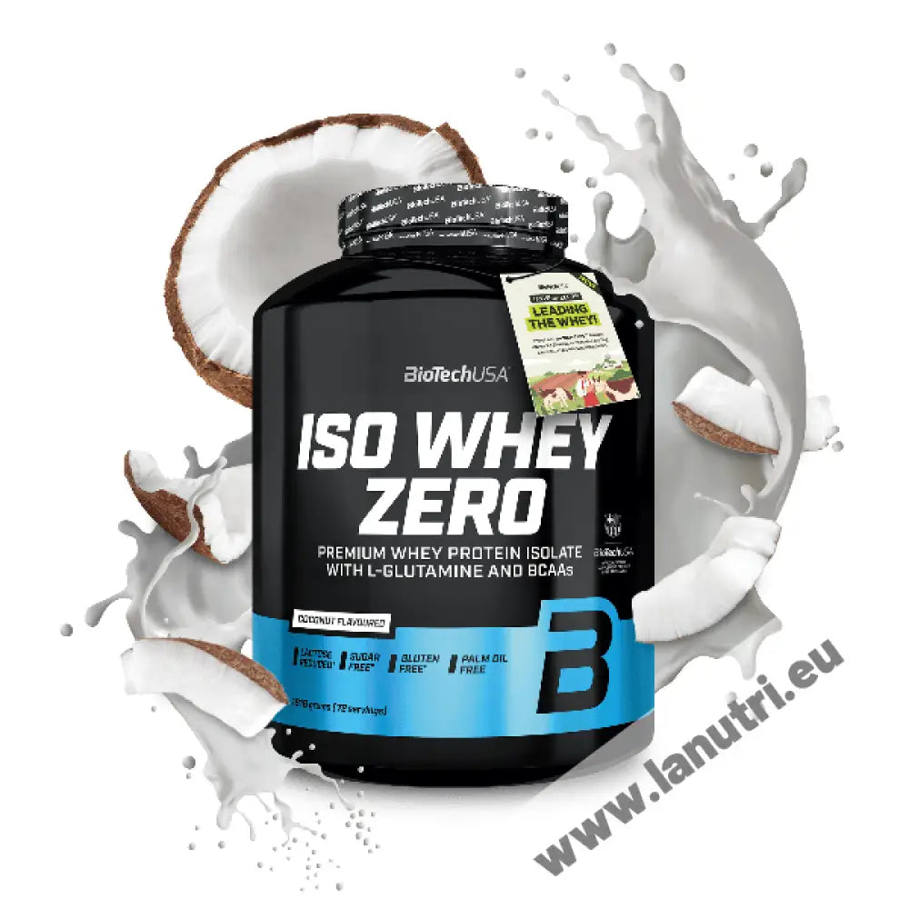 BiotechUsa Iso Whey Zero - Coconut - 1816g