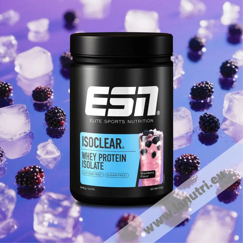 LaNutri - COPYRIGHT - ESN - Isoclear Whey Protein Isolate - Blackberry flavor